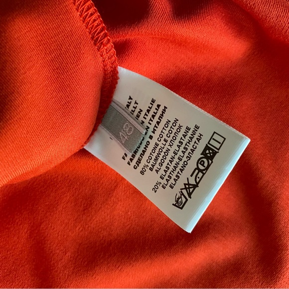 Gran Sasso Red Sleeveless V Neck Shirt - Picture 4 of 4